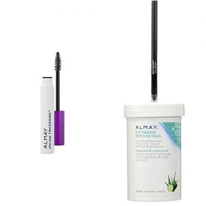 Revlon & Almay Perfect Eye Collection – Almay One Coat Thickening Mascara, Revlon ColorStay Eyeliner & Almay Longwear Eye Makeup Remover Pads – Black