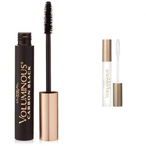 L’Oreal Paris Makeup Voluminous Lash Primer & Voluminous Original Carbon Black Mascara 2 Count