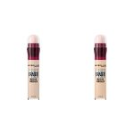 Maybelline Instant Age Rewind Eraser Dark Circles Treatment Multi-Use Concealer, 100, 1 Count (Packaging May Vary) & Instant Age Rewind Eraser Dark Circles Treatment Multi-Use Concealer, 110, 1 Count